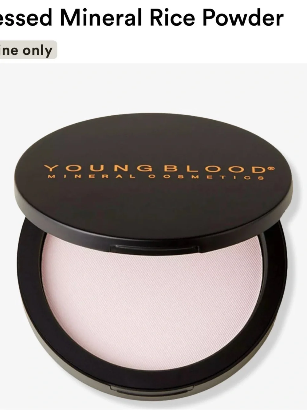 Mineral Pressed Setting Powder — Soft Pink